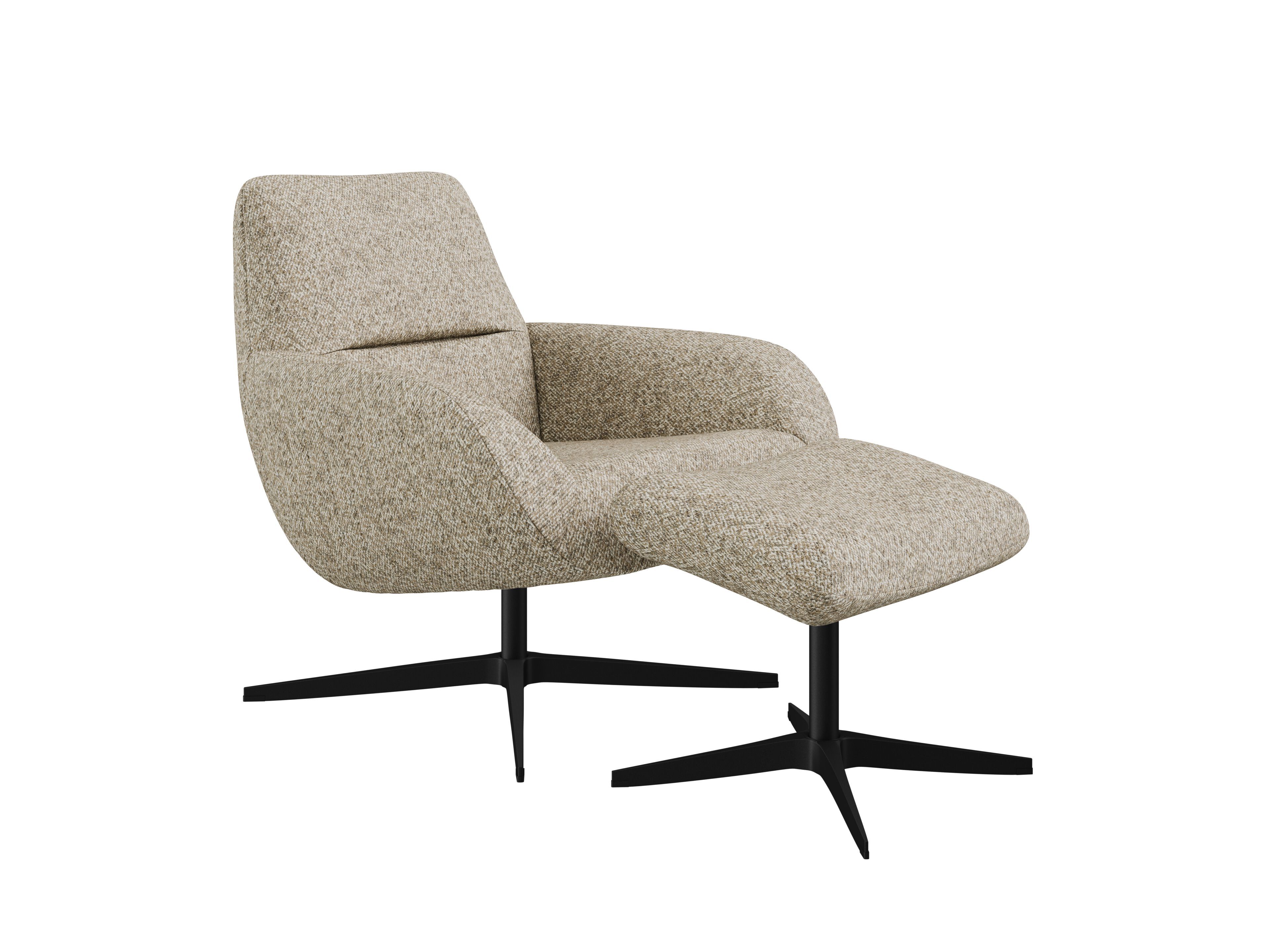 Тканевое кресло с подставкой для ног DÔME DECO Awaken ARCH-00039329 - Вид №11