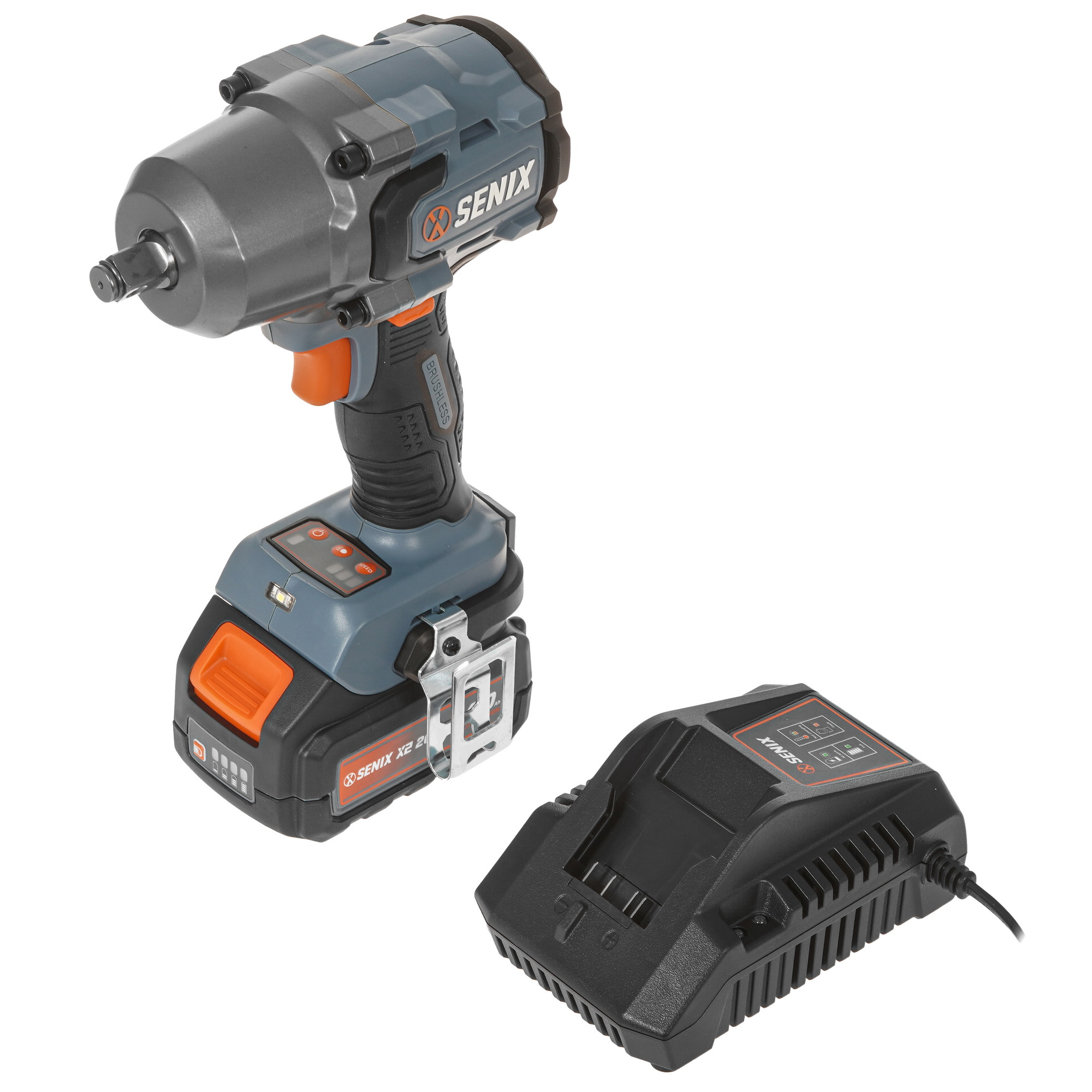 Гайковерт SENIX PDWX2-M7-EUSET 20 Volt Max X2 9067927 STDN-0084627 - Вид №1