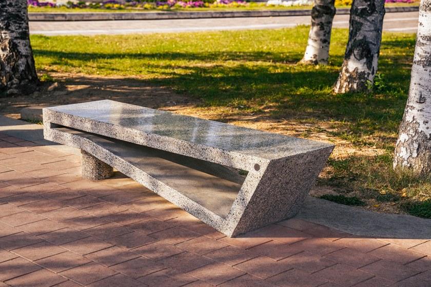 ENCHO ENCHEV - ETE Бетонная скамейка без спинки  119  - Вид №2