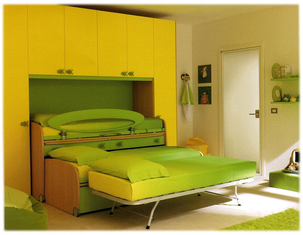 Детская из модулей  MORETTI  COMPACT CP44 ACQUA - Вид №1