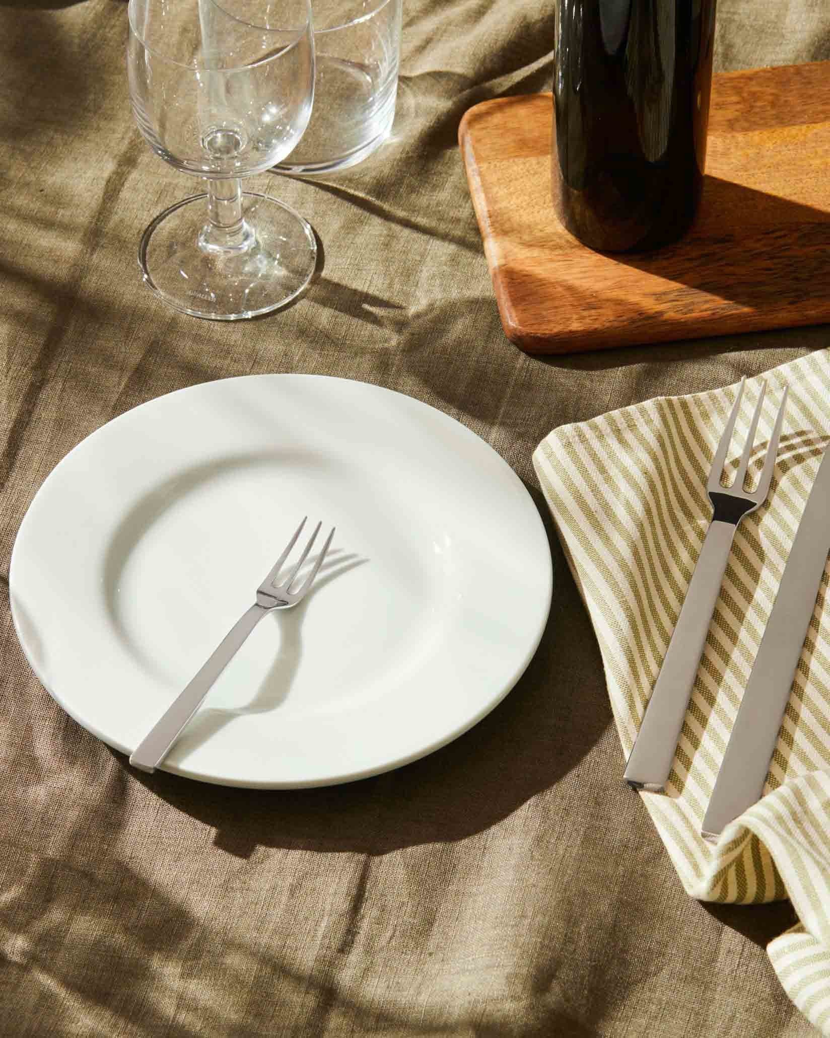 Маленькая вилка для закусок. 6 штук Алесси Сантьяго Alessi SANTIAGO DC05/34 - Вид №1