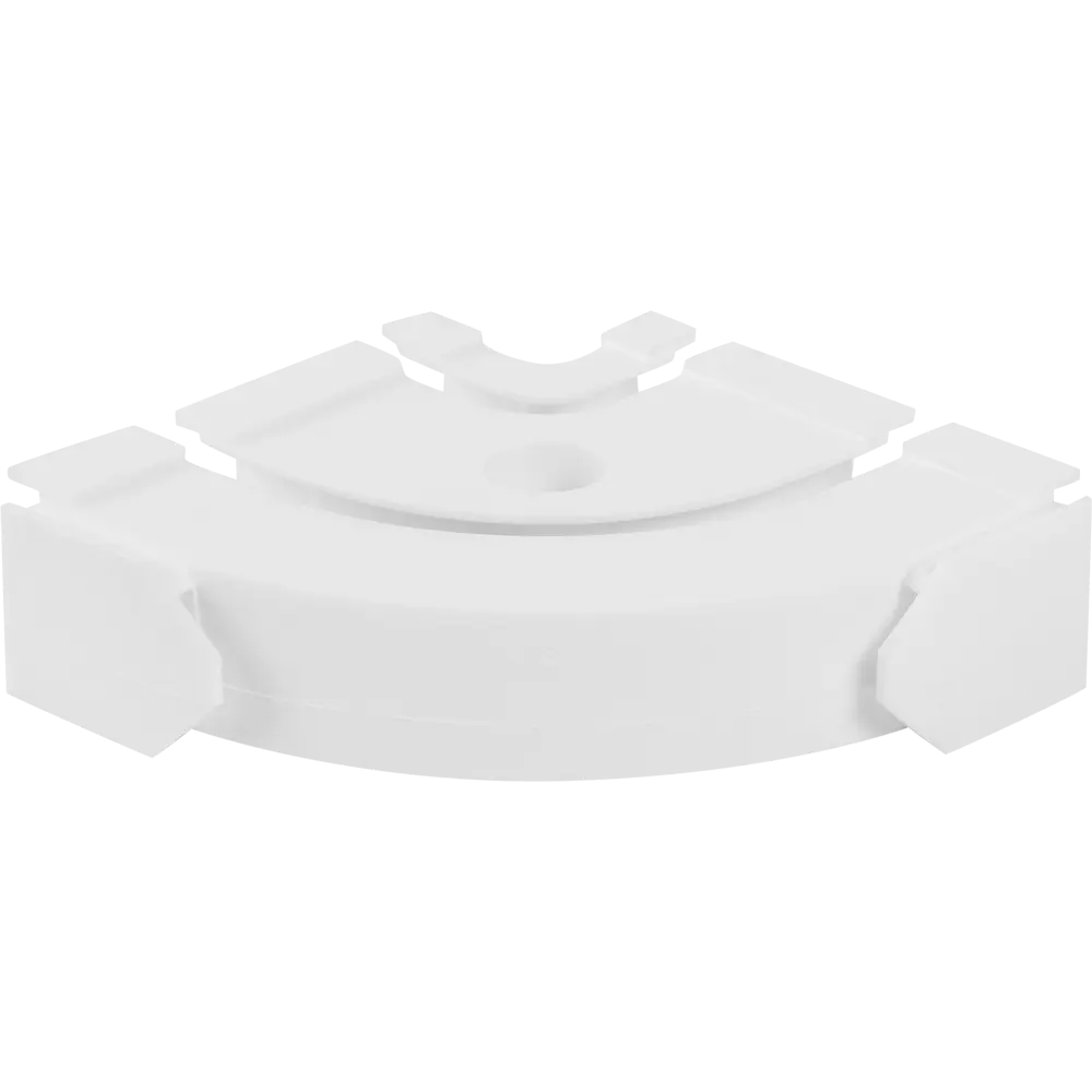 DOMLEGRAND Поворотный соединитель для двухрядных карнизов - 2 шт 15333422 STLM-1576913