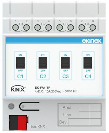 EKINEX 4-канальный двоичный выход sun-id-1462347 - Вид №1
