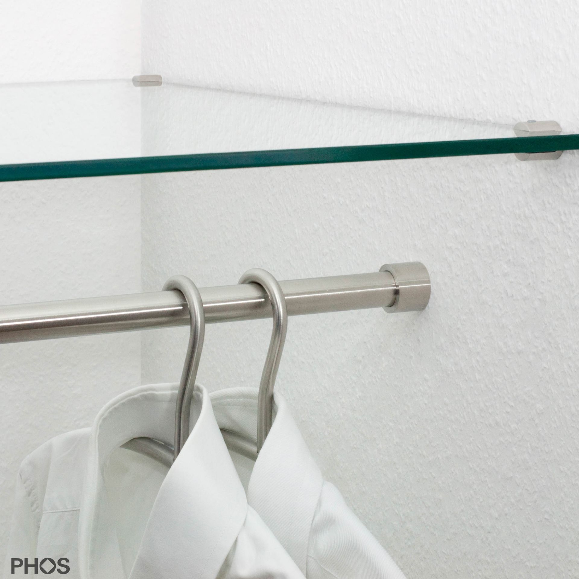 GSRN20-1 Рейка в виде трубы ø20 мм от 50 до 100 см - на заказ PHOS  - Вид №2