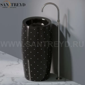 L100T0R0VT.104SW Напольная раковина стоящая круглая A. e T. Italia SPOT