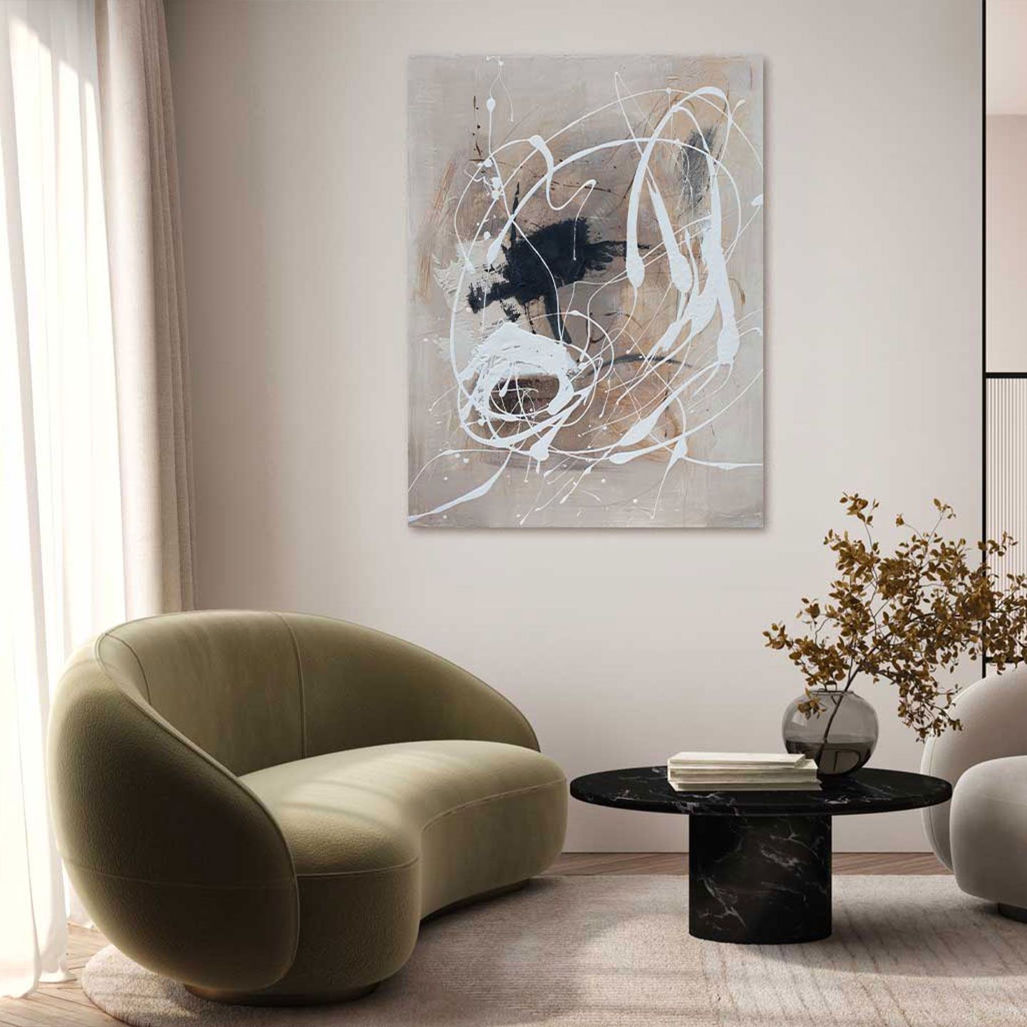 Холст рамки Agave CREAM ARCH-00038644 - Вид №8