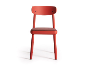 Стул из ясеня с мягким сиденьем