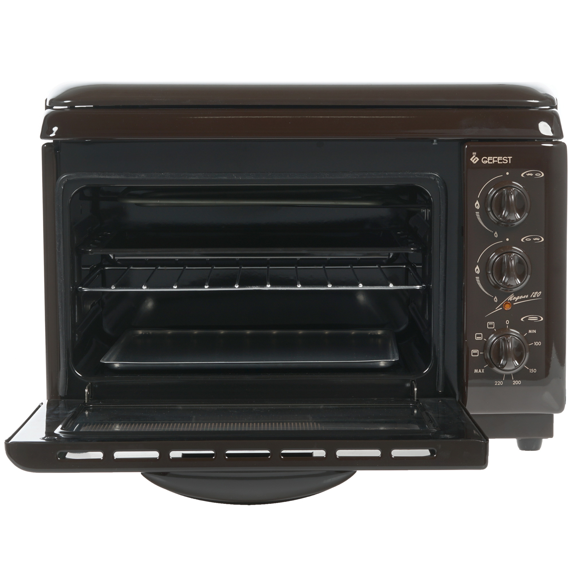 7928751 Мини-печь GEFEST ПГЭ 120 К19 коричневый STDN-0079398 - Вид №6