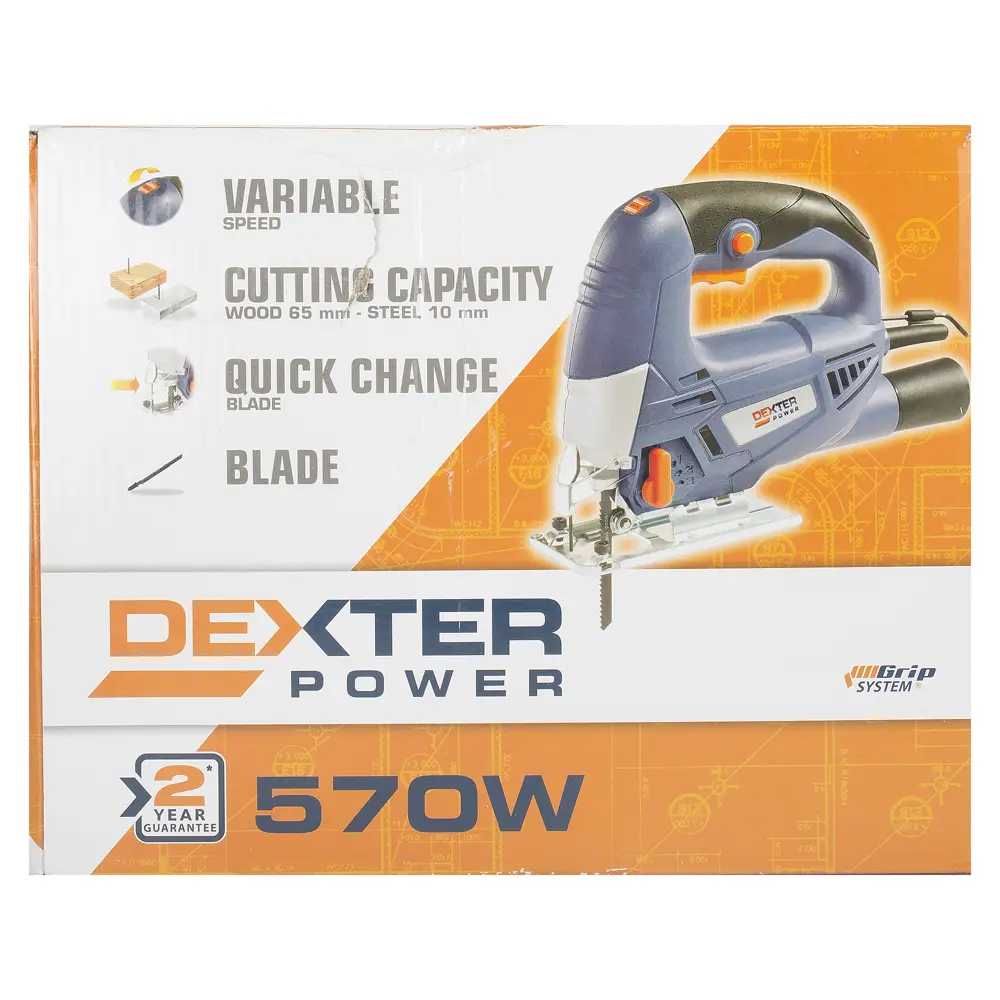Лобзик Dexter, 570 Вт 13196962 STLM-2058365 DEXTER POWER  - Вид №4