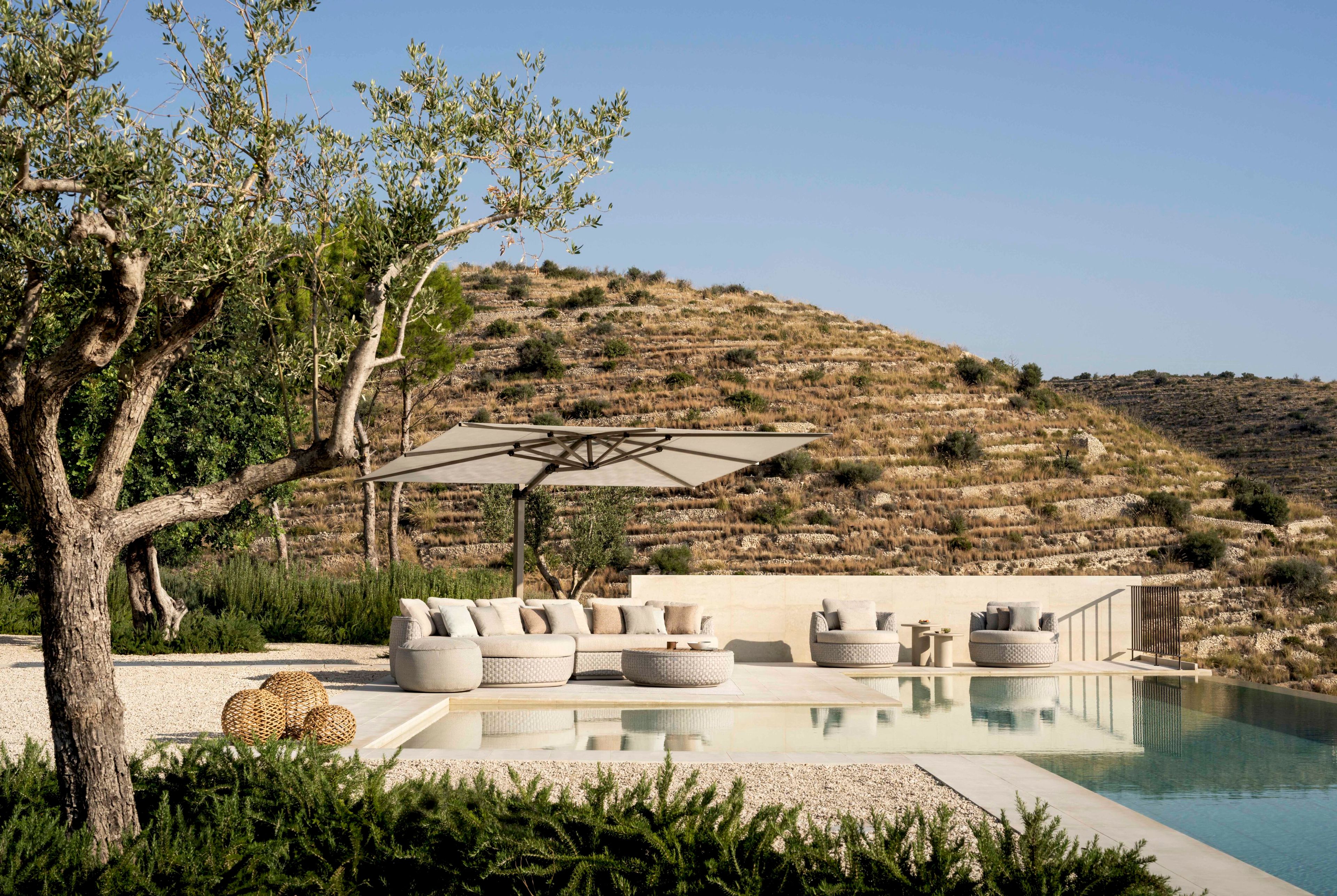 Веревочный модульный садовый диван Jardinico круглый ARCH-00103382 - Вид №2