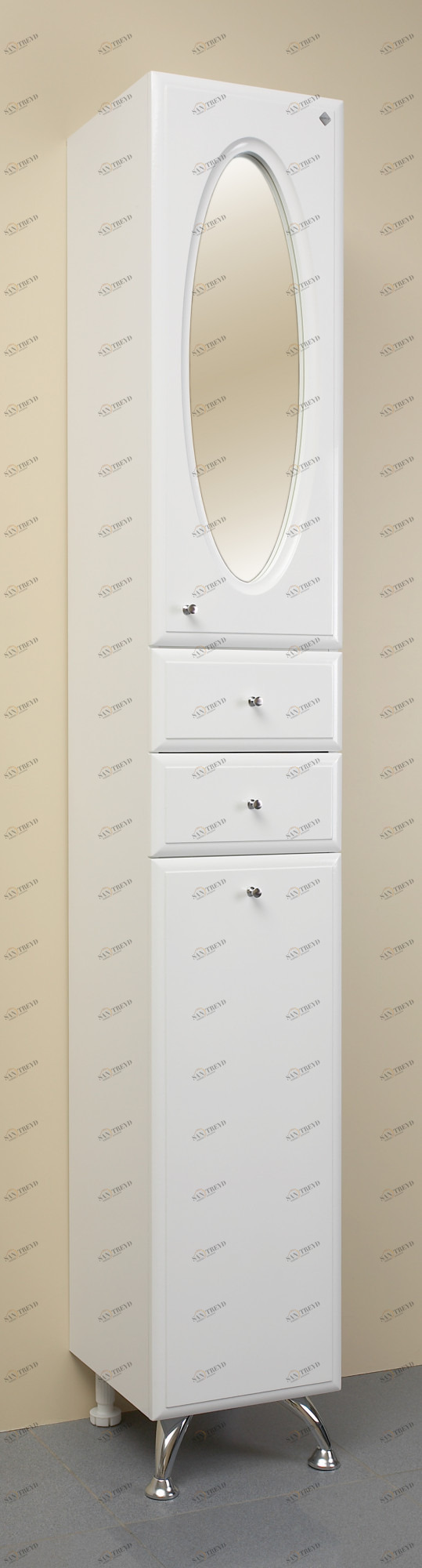 Пенал ЭКО 10/12 зеркало Santreyd 1077