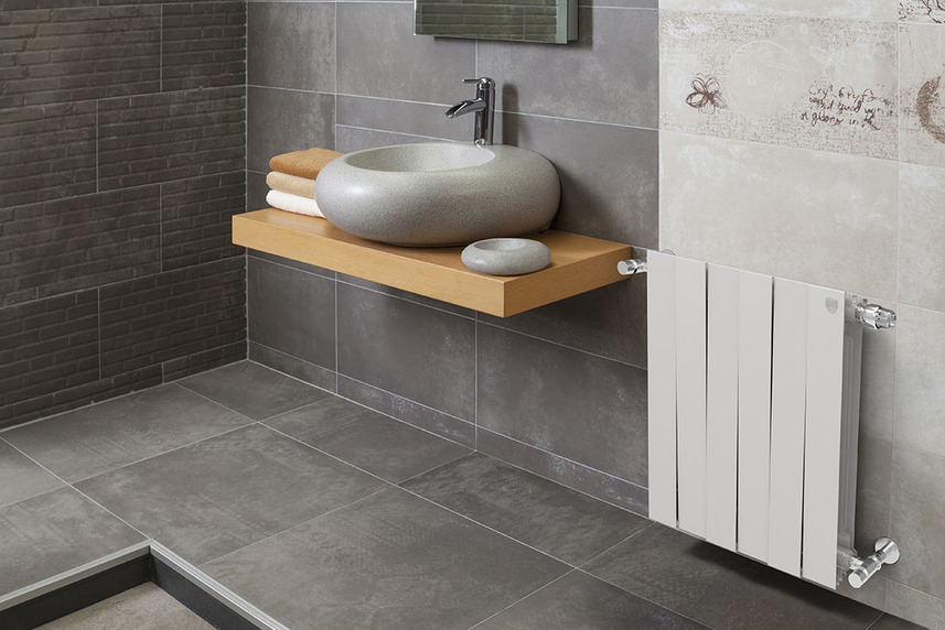 Радиатор биметаллический Royal Thermo PianoForte Bianco Traffico (белый)  - 6 секций sun-id-646052 - Вид №2