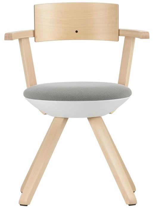 Artek Вращающееся кресло с обивкой из березы sun-id-1409502 - Вид №7