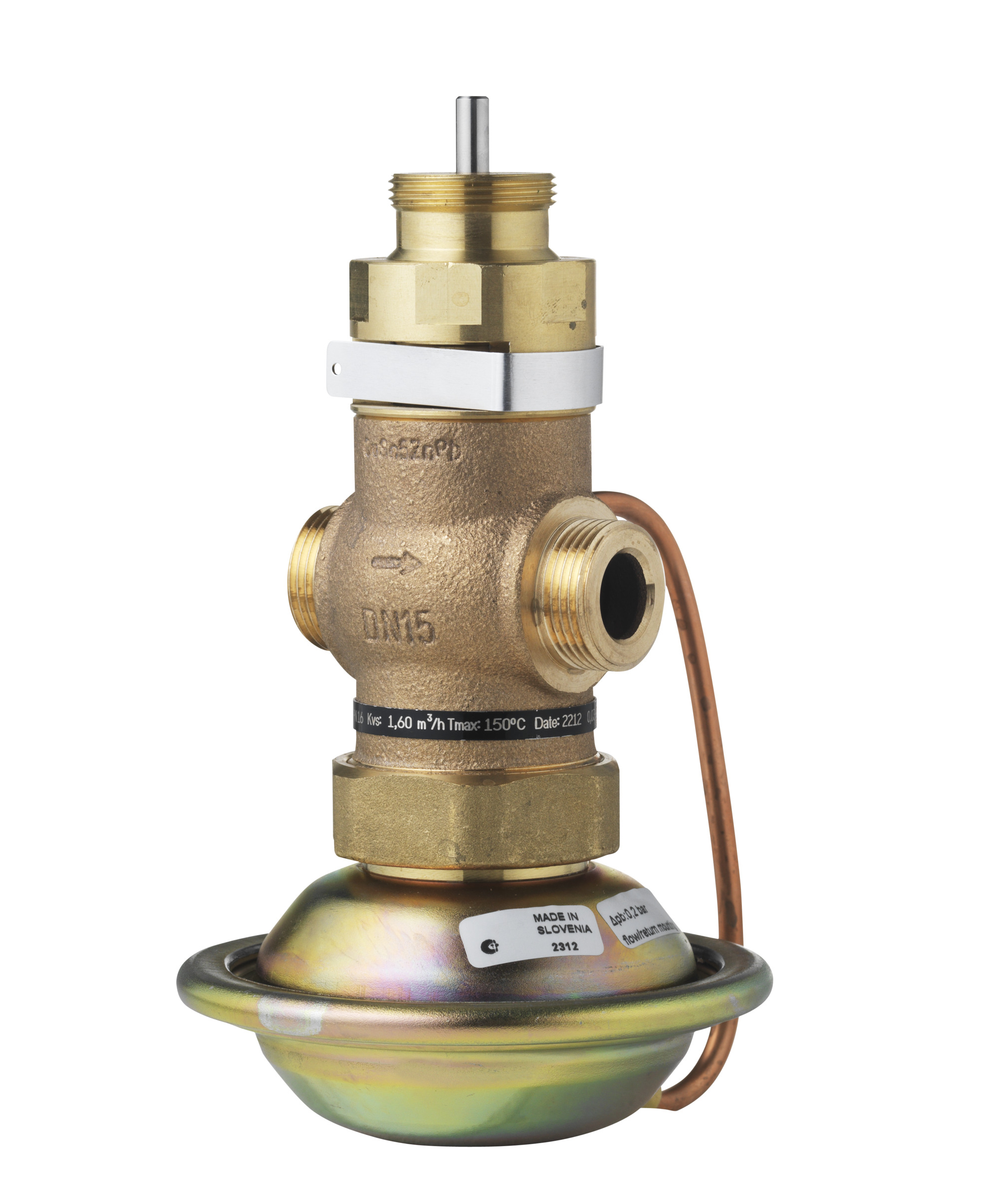 Danfoss Клапан регулирующий комбинированный AVQM с наружной резьбой или фланцевый Комб. р-рAVQM PN25 20/6,3//0,2/резьб. 003H6751  - Вид №7