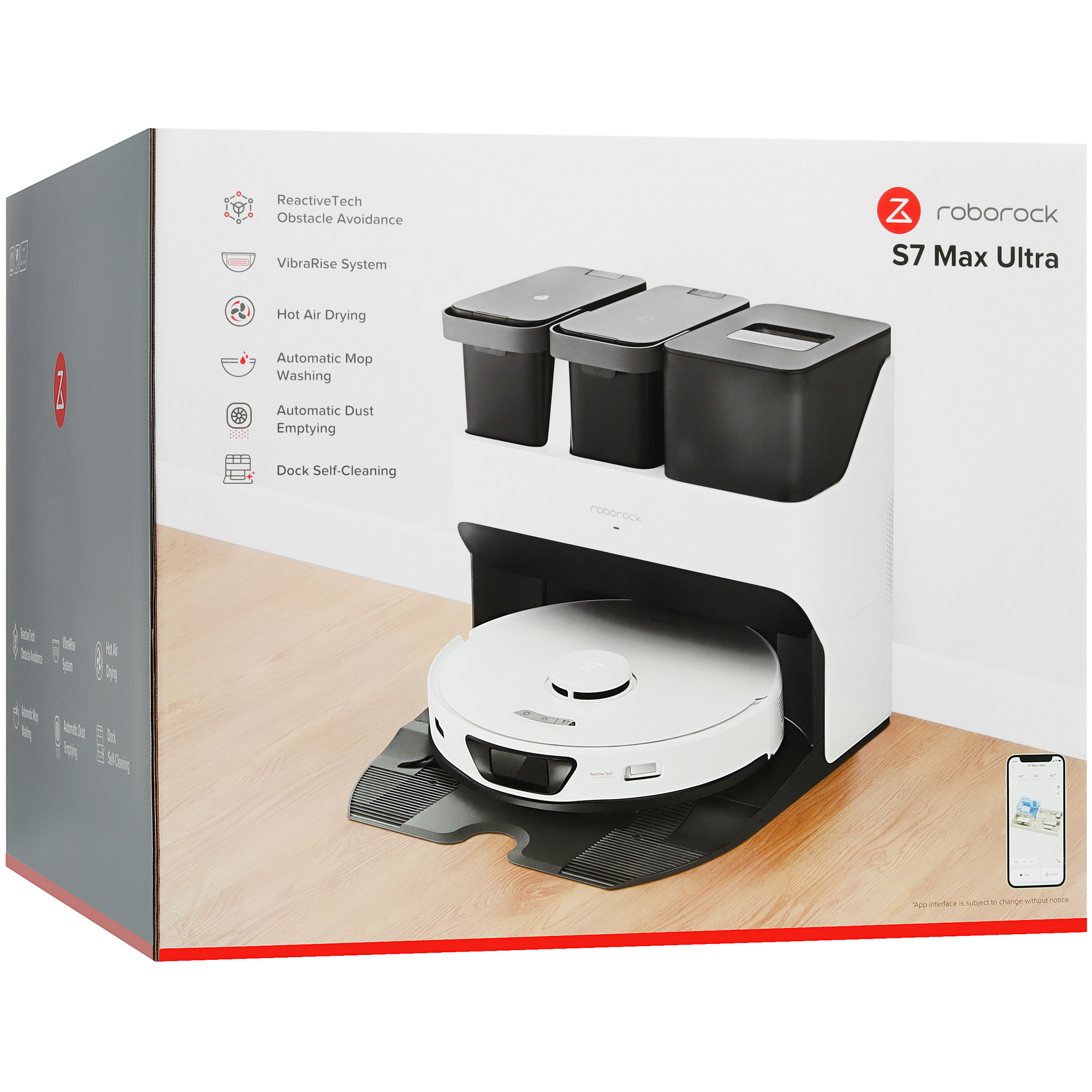 5425323 Робот-пылесос Roborock S7 Max Ultra белый STDN-0115380 - Вид №10