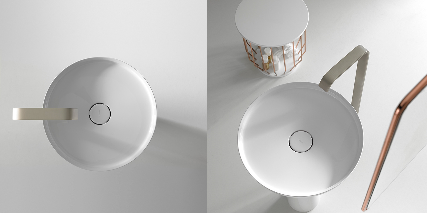 BW001 Накладная раковина на столешницу  овальная Inbani  - Вид №1