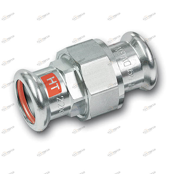 12833015 SANHA 28330 SANHA-Therm Industry сгон ВПр-ВПр с плоск.упл. 15 мм 