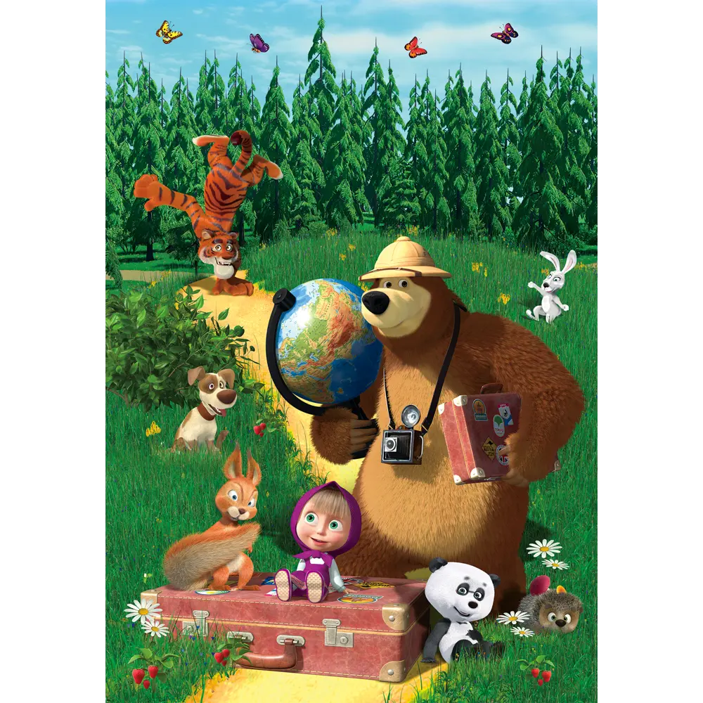 Фотообои Большое путешествие 140x200 см Симфония STLM-2167501