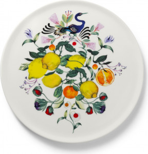 10639910 Dibbern Блюдо для торта Dibbern "Райский сад" 32см Фарфор