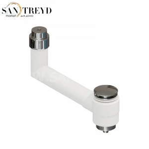 VA031 Сливной комплект с переливом Globo 50 см цвет Хромированный Globo DISPLAY Италия