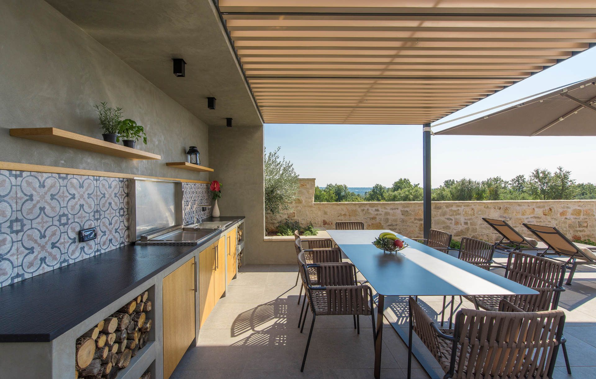 Встраиваемый газовый барбекю PLA.NET Outdoor Cooking OASI BUILT-IN ARCH-00152338 - Вид №13