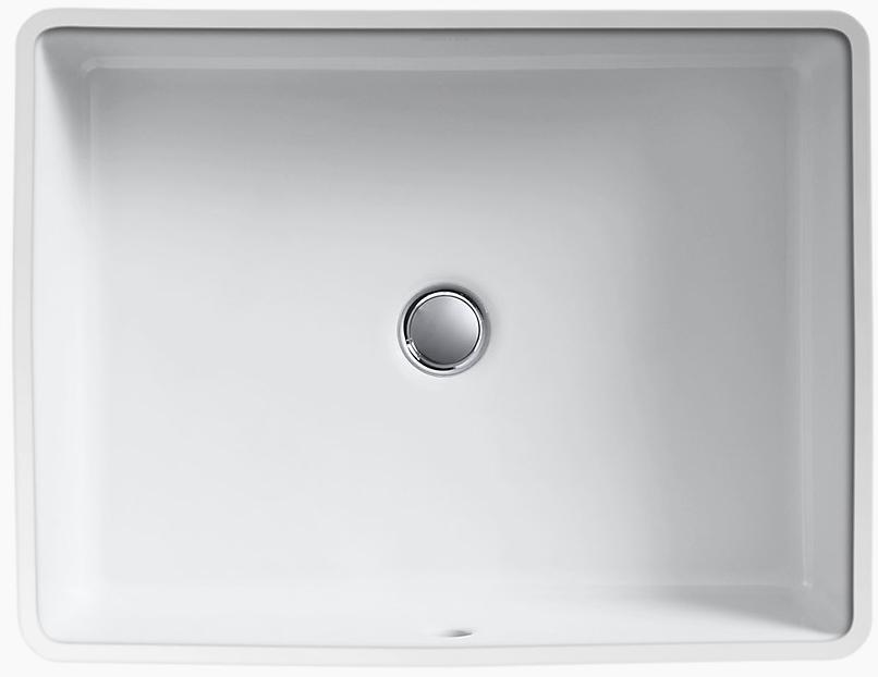 K-2882-K4 Накладная раковина под столешницу  прямоугольная Kohler  - Вид №3