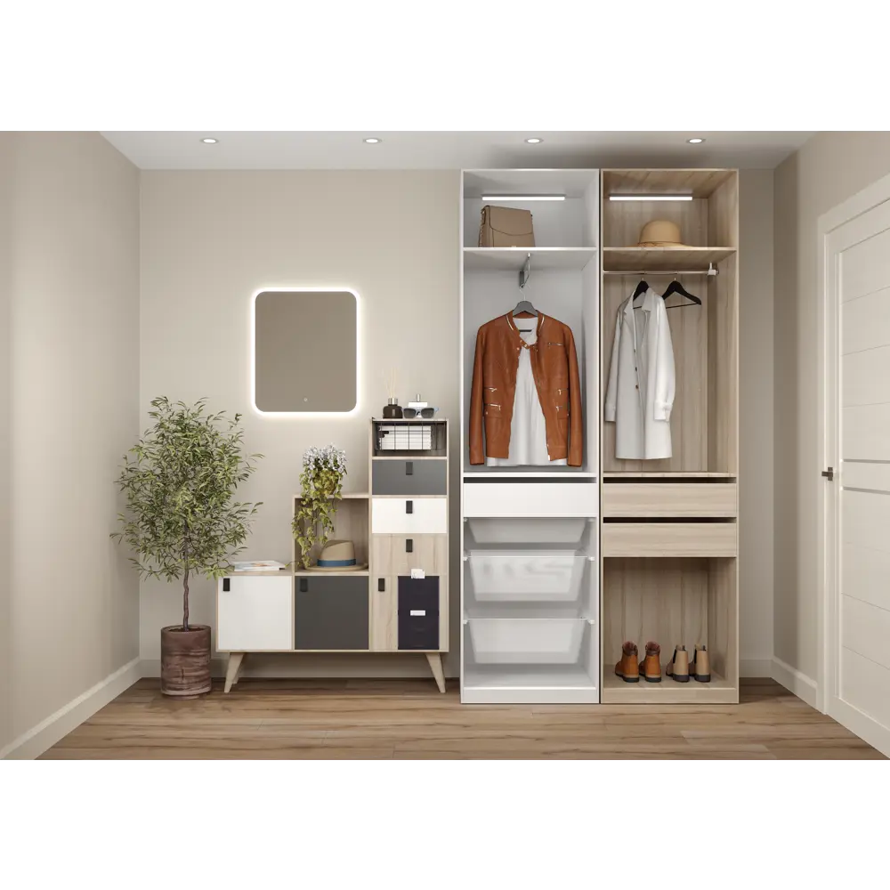 Вставка сетчатая для полки Spaceo KUB Paris 32x17.4x30.8 cм металл цвет черный 82006882 STLM-2067757 - Вид №8
