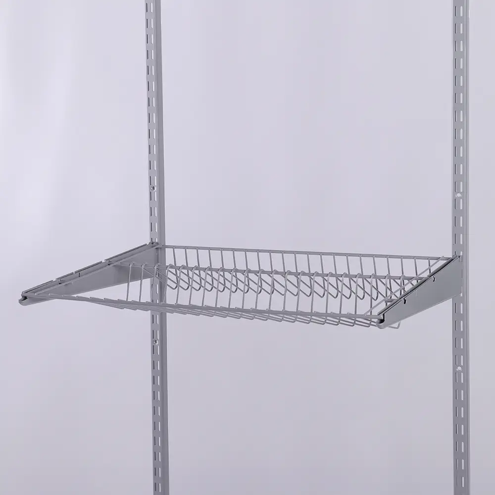 Полка для обуви Larvij 60.3x9.2x40.4 см сталь цвет алюминий 89370211 STLM-2158625  - Вид №2