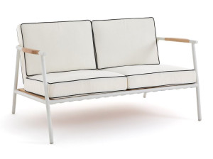 2-местный тканевый съемный садовый диван