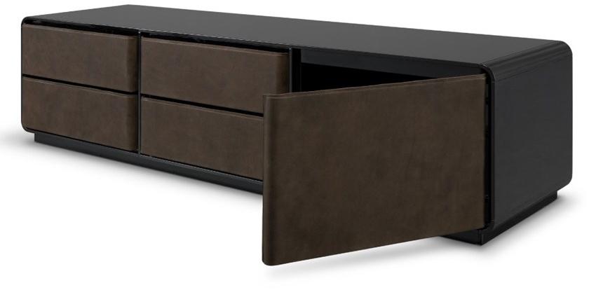 PRADDY Лаковая тумба под ТВ с ящиками Branden Tr058 - Вид №3