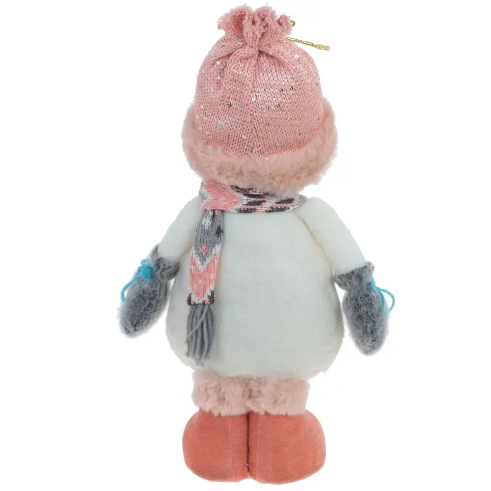 89378945 Игрушка мягкая Снеговик 779452 47 см розово-серый STLM-1446779 Santreyd  - Вид №4