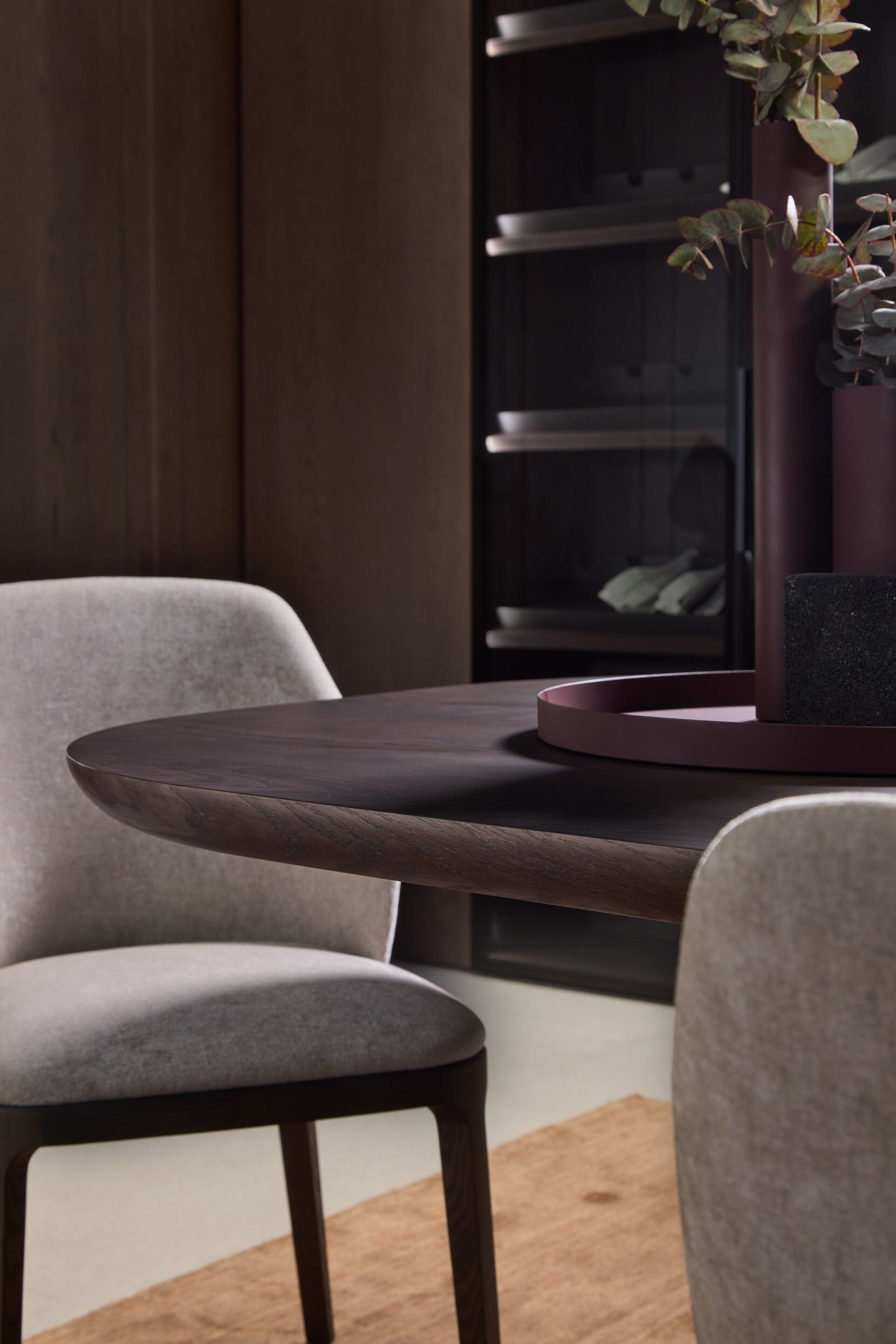 Квадратный стол из шпона Olivieri MR. BIG ARCH-00035658 - Вид №1