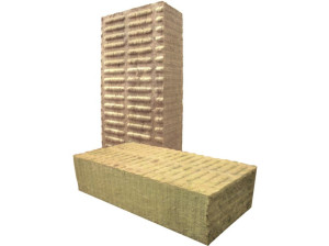 Твердая доска из минеральной ваты без покрытия