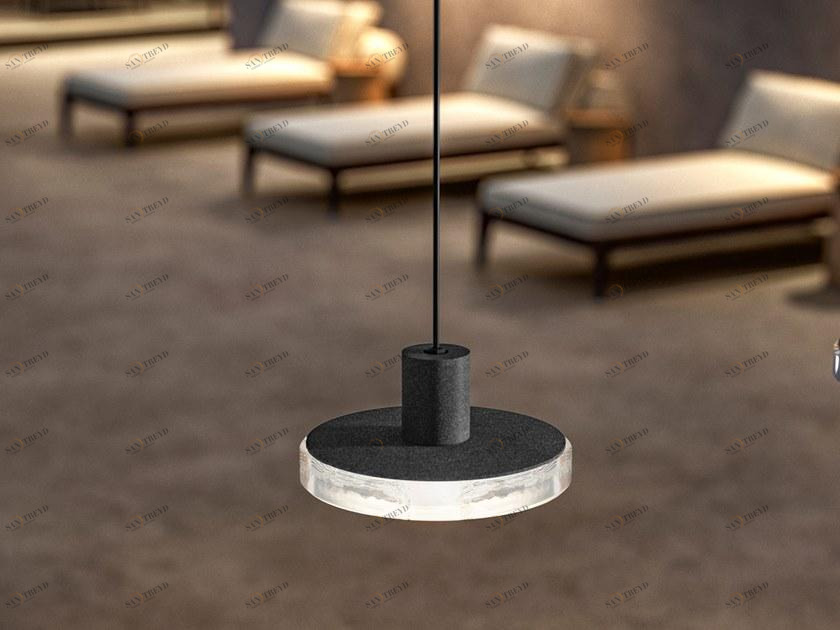 PANZERI Подвесной светильник для улицы из алюминия и стекла Venexia sun-id-1513939