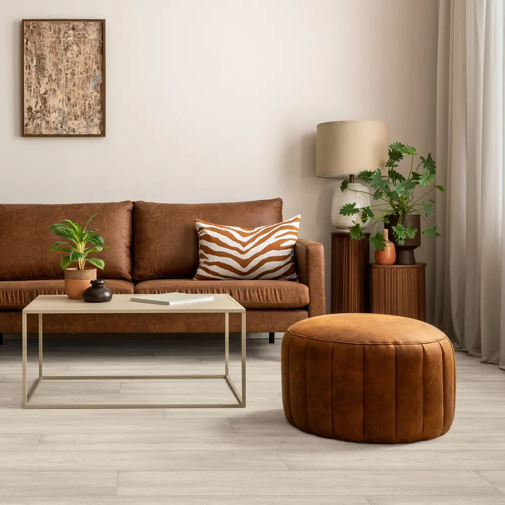 Линолеум полукоммерческий KREAFORTA «Алдан» 33 класс 4 м - коричневый под дерево 89427479 STLM-1568916