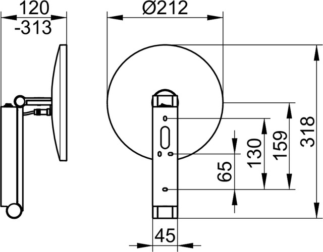17612179004 Косметическое зеркало KEUCO Kosmetikspiegel - Вид №2