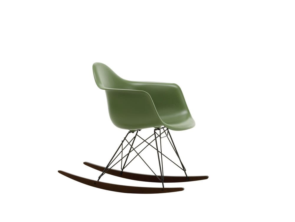Мягкое тканевое кресло-качалка с подлокотниками VITRA Eames Plastic Chair ARCH-00023828 - Вид №29