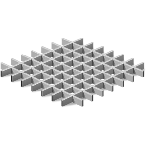 Комплект грильято 75x75x40 мм 2.16 м2 металлик