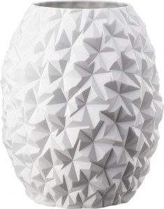 10648996 Rosenthal Ваза Rosenthal Снежная 25см, фарфор  (дизайнер  Cairn Young) Фарфор