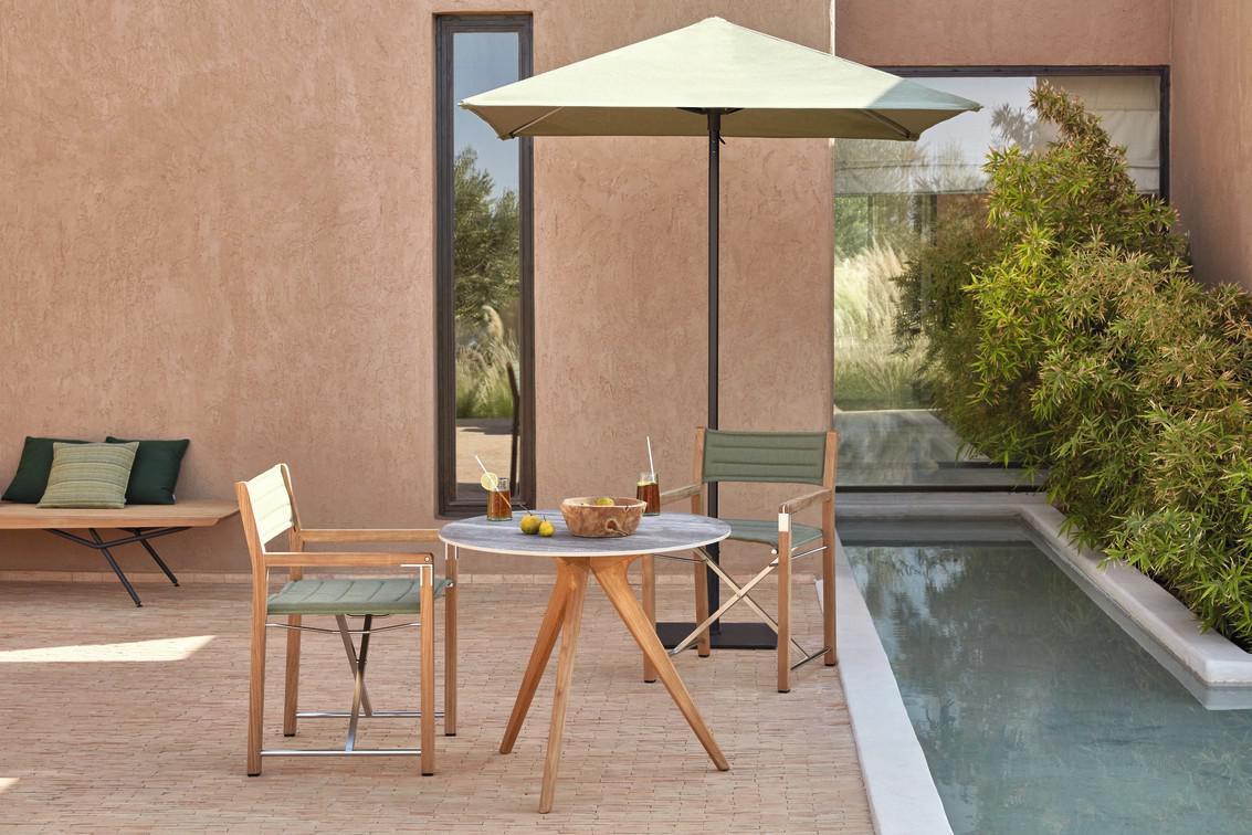 MNST970 Обеденный стол teak nero 264см x 118см Manutti Torsa - Вид №32