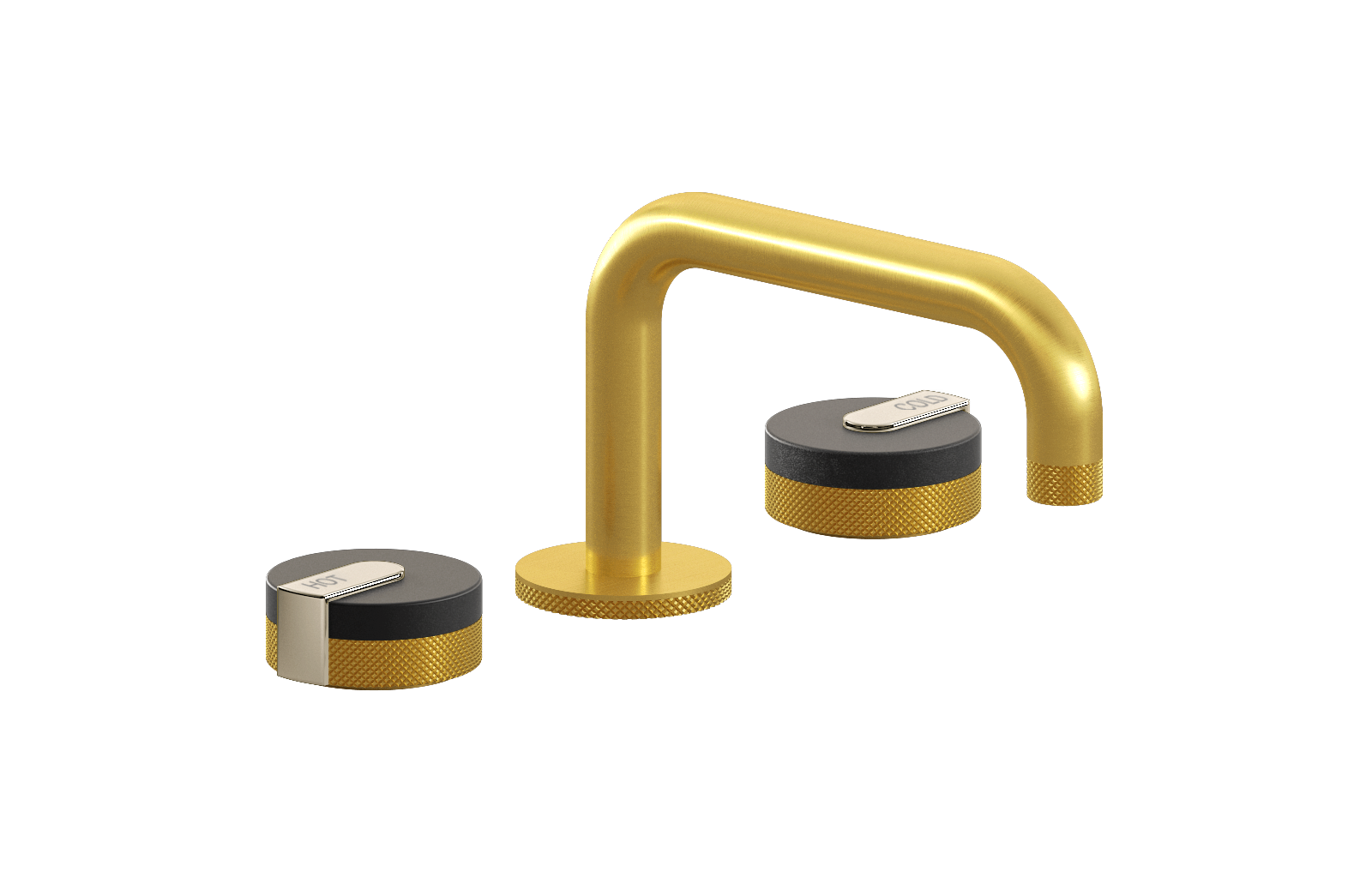 E-11510-R1BK-L1PN-BAU Смеситель для умывальника на 3 отвертия GRAFF MOD+