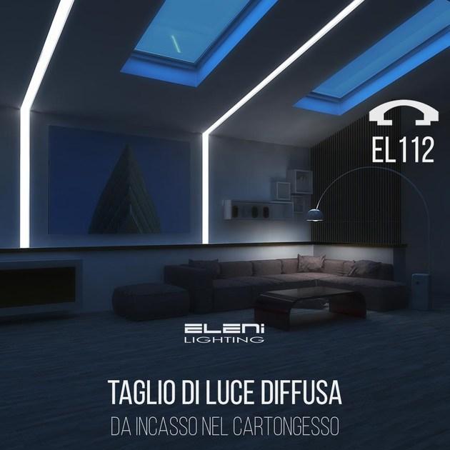 Eleni Светодиодная фата вмонтирована в подвесной потолок  El112  - Вид №7