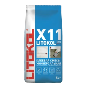 Клей для плитки Litokol Х11 Evo 5 кг