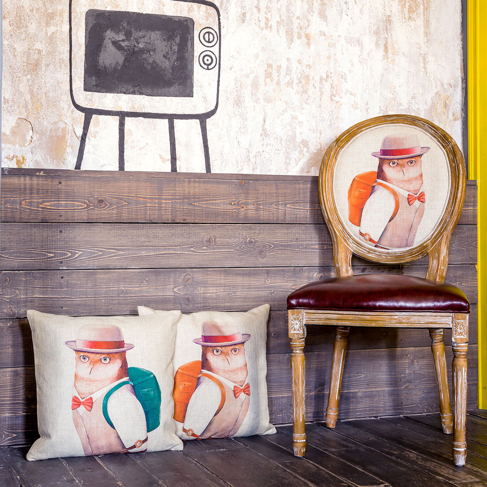 2719006 Декоративная подушка «Мистер Букля» (версия 2) Object Desire  - Вид №4