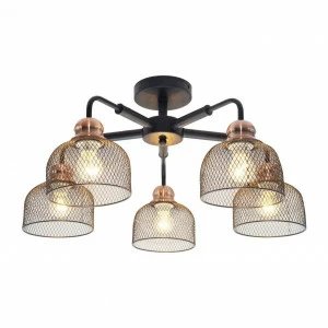 Потолочная люстра Toplight Griselda TL1158-5D TOPLIGHT GRISELDA 184556 Медь