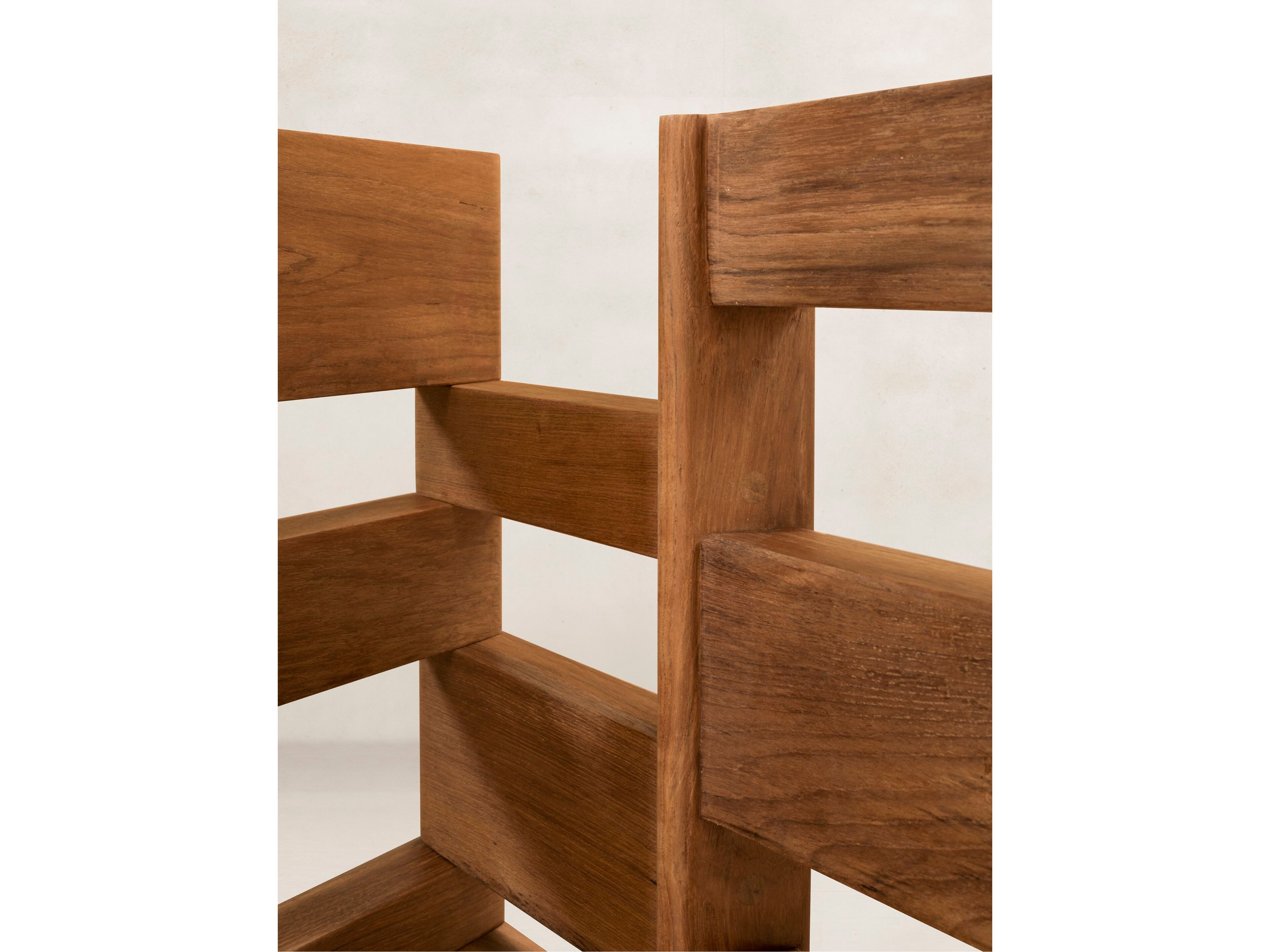 Разделитель комнаты из тикового дерева Phantom Hands X + L ARCH-00139797 - Вид №5