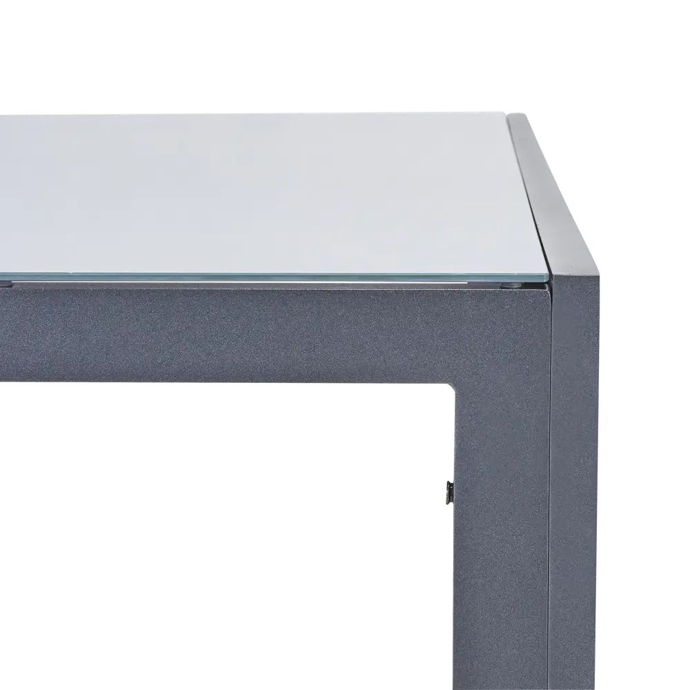 Стол садовый NATERIAL Lyra II с алюминиевой рамой и стеклянной столешницей 84494093 STLM-0960106 - Вид №7