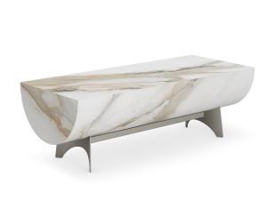 Керамический низкий журнальный столик