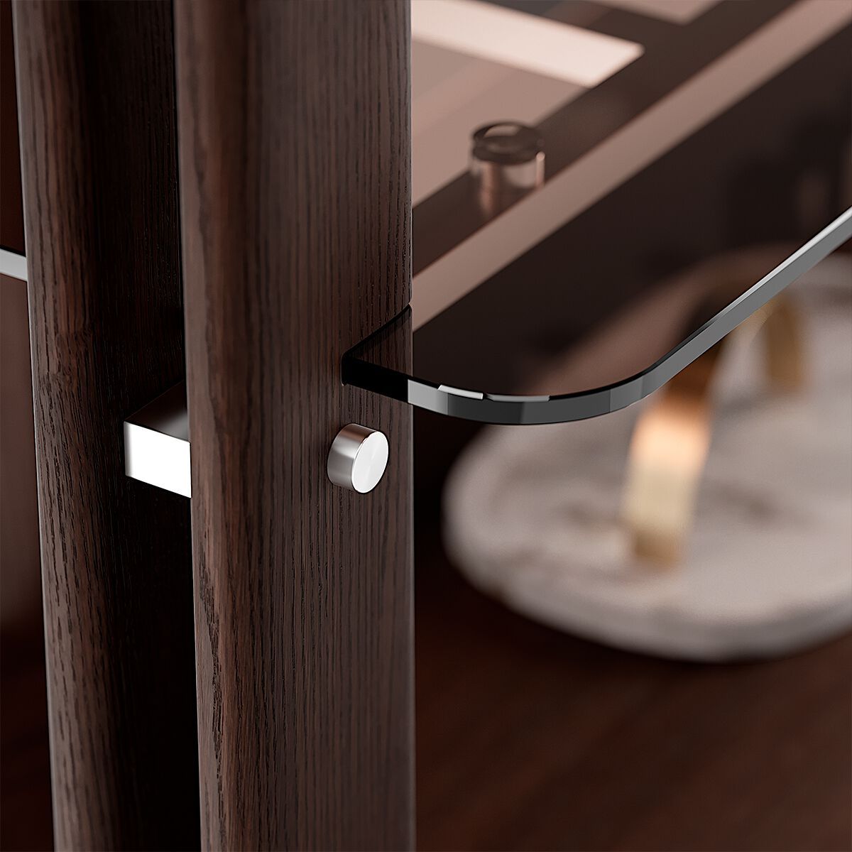 Деревянный двухсторонний книжный шкаф Capital Collection Diesis ARCH-00146535 - Вид №3