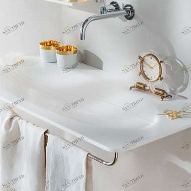 45748 Подвесная раковина настенная овальная Rapsel  белая 